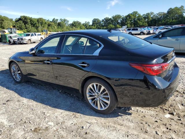 JN1EV7BPXMM707635 - 2021 INFINITI Q50 LUXE BLACK photo 2