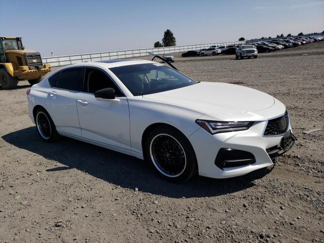 19UUB6F68MA008259 - 2021 ACURA TLX ADVANCE WHITE photo 4