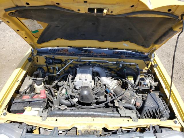 5N1MD28T23C656098 - 2003 NISSAN XTERRA SE YELLOW photo 12