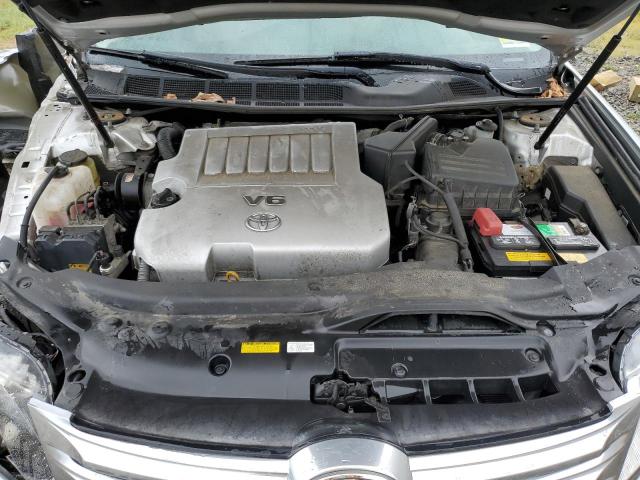 4T1BK3DB5BU385112 - 2011 TOYOTA AVALON BASE SILVER photo 11