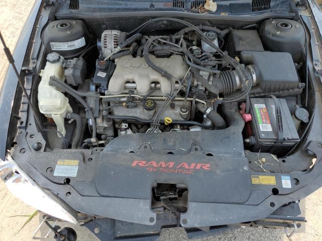 1G2NV12E0YM864898 - 2000 PONTIAC GRAND AM GT1 BLACK photo 11