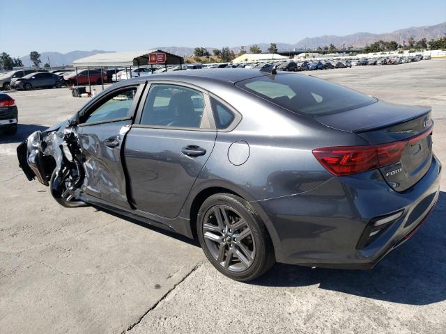 3KPF34AD4ME269352 - 2021 KIA FORTE GT LINE GRAY photo 2