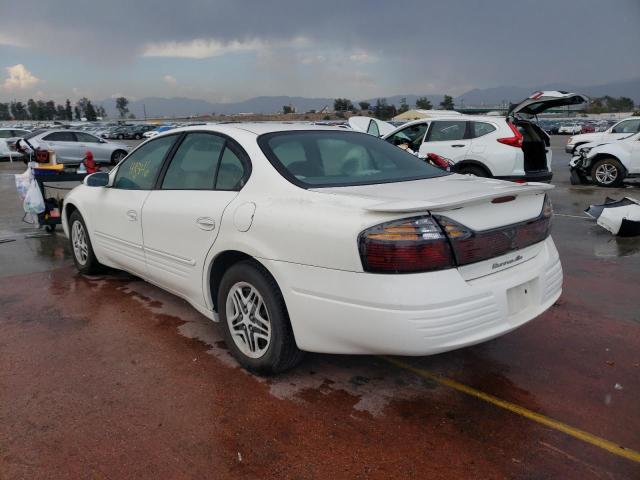 1G2HX52K134150338 - 2003 PONTIAC BONNEVILLE SE WHITE photo 3