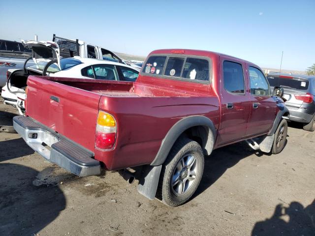 5TEGN92N23Z222461 - 2003 TOYOTA TACOMA DOUBLE CAB PRERUNNER RED photo 3