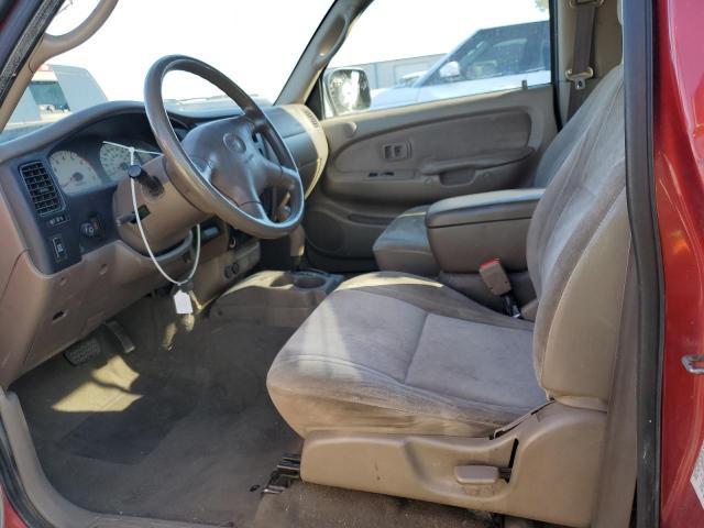 5TEGN92N23Z222461 - 2003 TOYOTA TACOMA DOUBLE CAB PRERUNNER RED photo 7