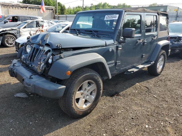 1C4BJWDG7HL549107 - 2017 JEEP WRANGLER U SPORT GRAY photo 1