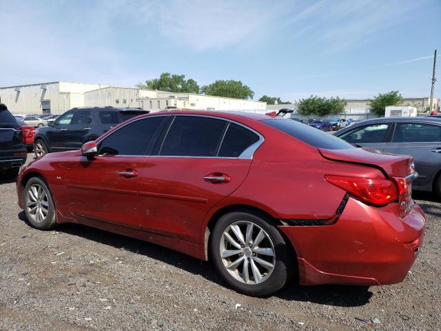 JN1EV7AR2GM344822 - 2016 INFINITI Q50 PREMIUM MAROON photo 2