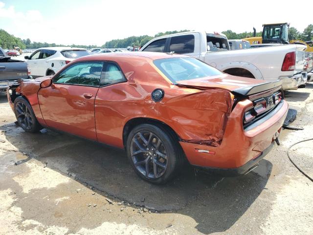 2C3CDZAG0MH506449 - 2021 DODGE CHALLENGER SXT ORANGE photo 2