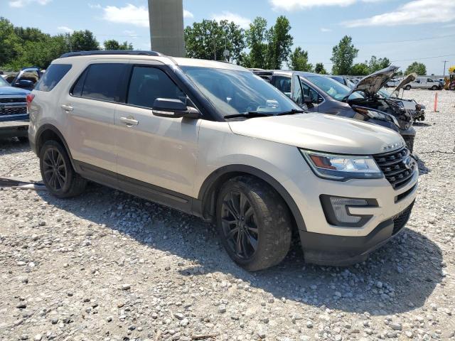 1FM5K8D89HGD16445 - 2017 FORD EXPLORER XLT TAN photo 4