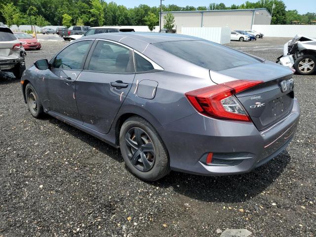 2HGFC2F53GH576589 - 2016 HONDA CIVIC LX GRAY photo 2