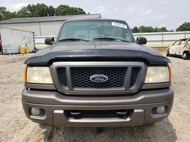 1FTZR45E74PA09123 - 2004 FORD RANGER SUPER CAB GRAY photo 5