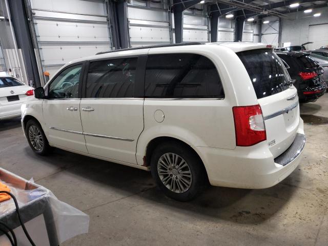 2C4RC1CG5DR511714 - 2013 CHRYSLER TOWN & COU TOURING L WHITE photo 2
