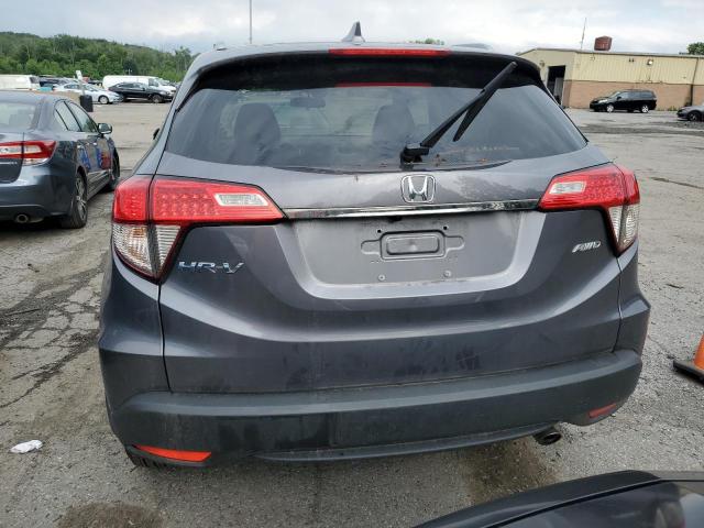 3CZRU6H54NM743242 - 2022 HONDA HR-V EX GRAY photo 6