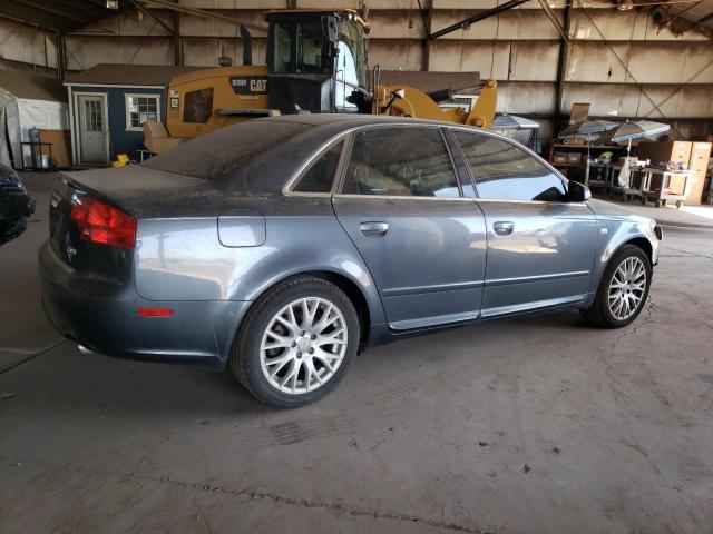 WAUAF78E98A167374 - 2008 AUDI A4 2.0T GRAY photo 3