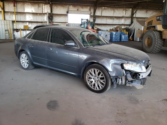 WAUAF78E98A167374 - 2008 AUDI A4 2.0T GRAY photo 4