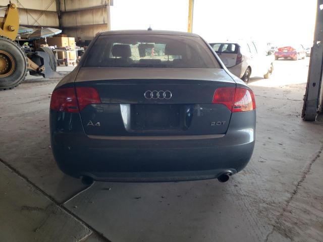 WAUAF78E98A167374 - 2008 AUDI A4 2.0T GRAY photo 6