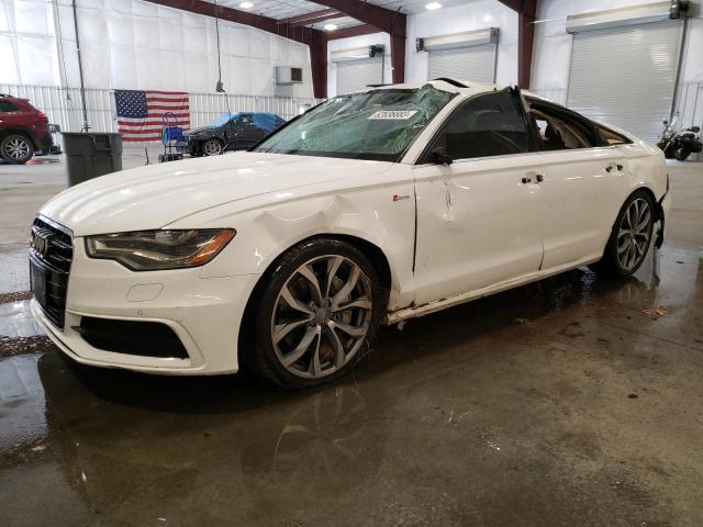 WAUHGAFC9EN057052 - 2014 AUDI A6 PRESTIGE WHITE photo 1