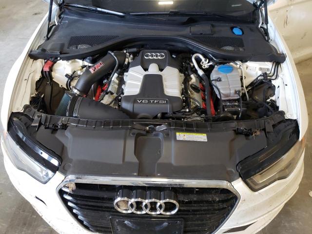 WAUHGAFC9EN057052 - 2014 AUDI A6 PRESTIGE WHITE photo 11