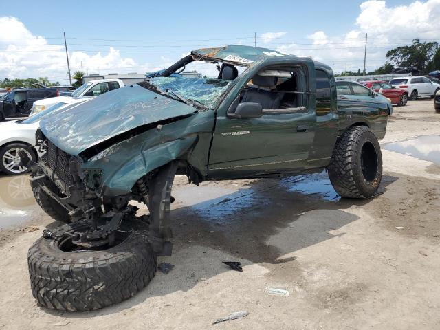 4TASM92N4XZ499509 - 1999 TOYOTA TACOMA XTRACAB PRERUNNER მწვანე ფოტო 1
