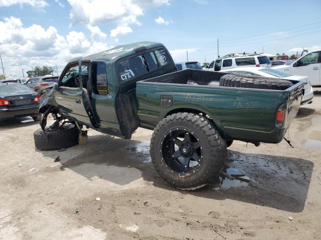 4TASM92N4XZ499509 - 1999 TOYOTA TACOMA XTRACAB PRERUNNER მწვანე ფოტო 2