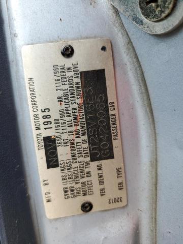 JT2SV16E3G0420065 - 1986 TOYOTA CAMRY LE SILVER photo 12