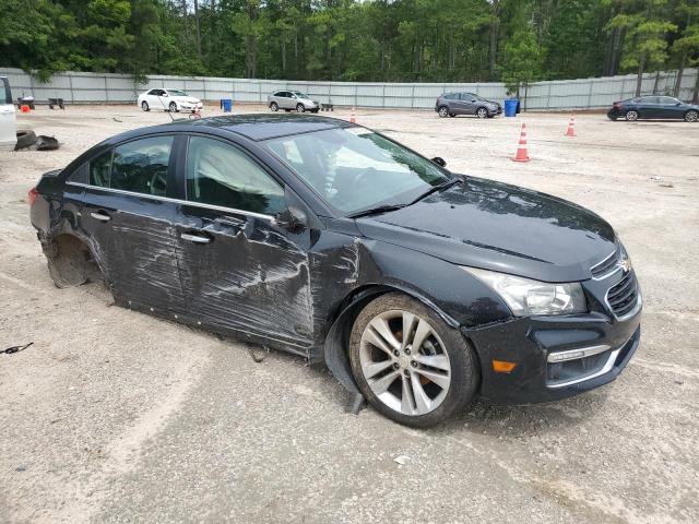 1G1PG5SB7F7287058 - 2015 CHEVROLET CRUZE LTZ BLACK photo 4