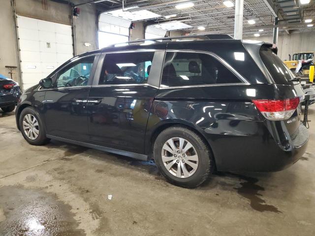 5FNRL5H64HB008684 - 2017 HONDA ODYSSEY EXL BLACK photo 2