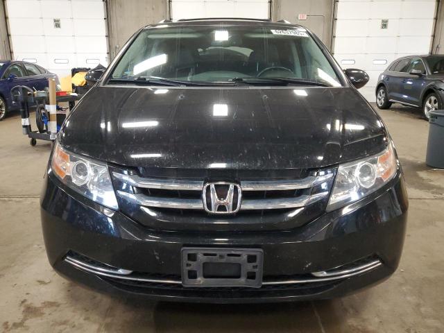 5FNRL5H64HB008684 - 2017 HONDA ODYSSEY EXL BLACK photo 5