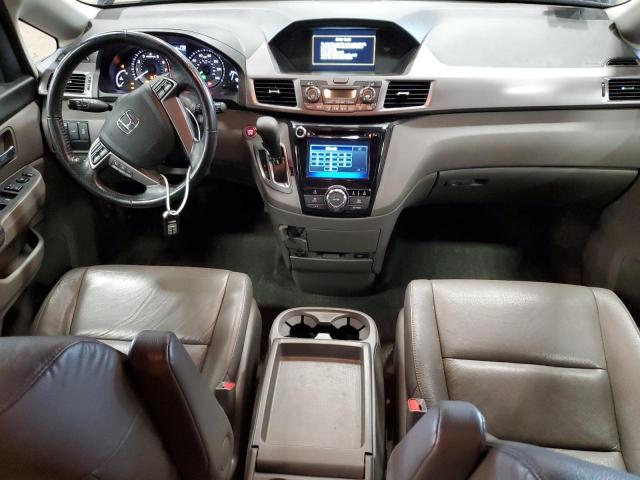 5FNRL5H64HB008684 - 2017 HONDA ODYSSEY EXL BLACK photo 8