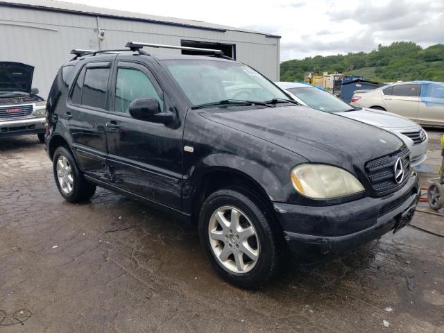 4JGAB72E8YA150150 - 2000 MERCEDES-BENZ ML 430 BLACK photo 4