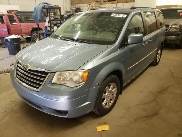 2A4RR5D10AR306744 - 2010 CHRYSLER TOWN & COU TOURING Mavi foto 1