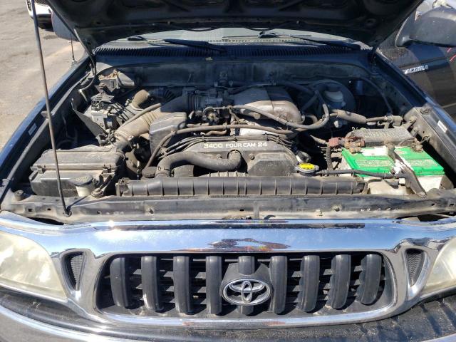 5TEGN92NX3Z163823 - 2003 TOYOTA TACOMA DOUBLE CAB PRERUNNER BLACK photo 11