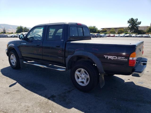 5TEGN92NX3Z163823 - 2003 TOYOTA TACOMA DOUBLE CAB PRERUNNER BLACK photo 2