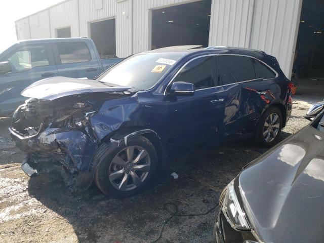 5FRYD3H88EB017817 - 2014 ACURA MDX ADVANCE BLUE photo 1