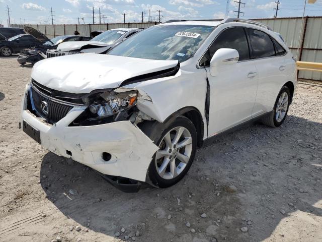 JTJZK1BA2A2405356 - 2010 LEXUS RX 350 WHITE photo 1