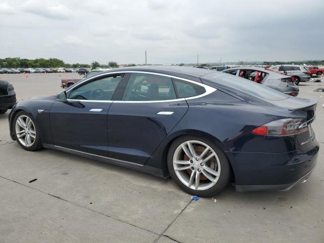 5YJSA1CP3DFP25961 - 2013 TESLA MODEL S 蓝色 照片 2