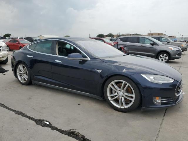 5YJSA1CP3DFP25961 - 2013 TESLA MODEL S 蓝色 照片 4