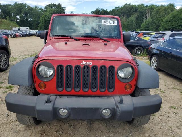 1J4AA2D17BL600011 - 2011 JEEP WRANGLER SPORT RED photo 5