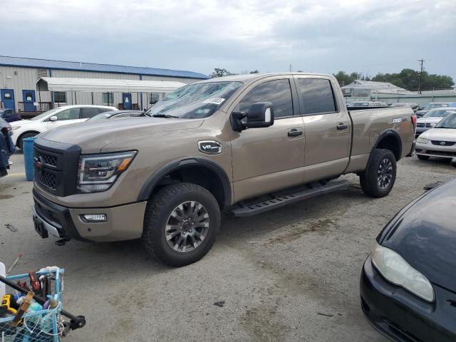 1N6AA1FBXNN107676 - 2022 NISSAN TITAN XD SV TAN photo 1