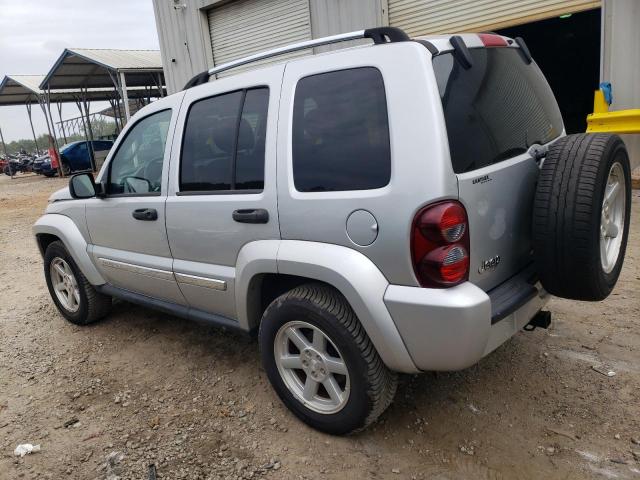 1J4GK58K27W525784 - 2007 JEEP LIBERTY LIMITED SILVER photo 2