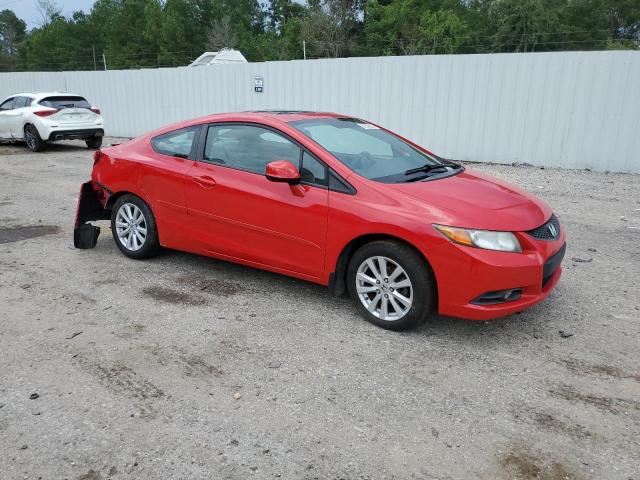 2HGFG3B86CH536530 - 2012 HONDA CIVIC EX RED photo 4