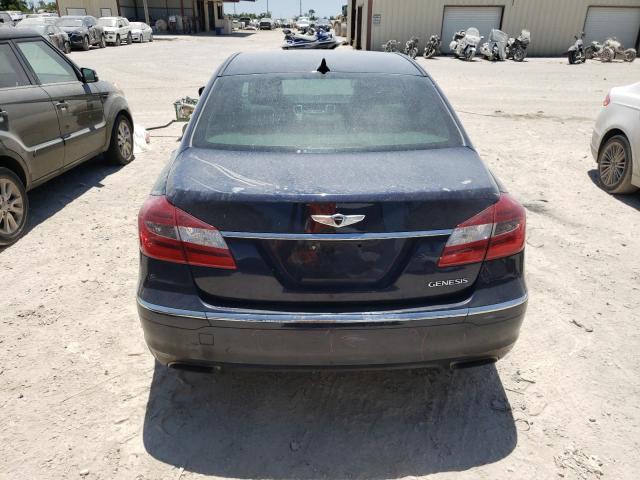 KMHGC4DD3DU225100 - 2013 HYUNDAI GENESIS 3.8L BLUE photo 6