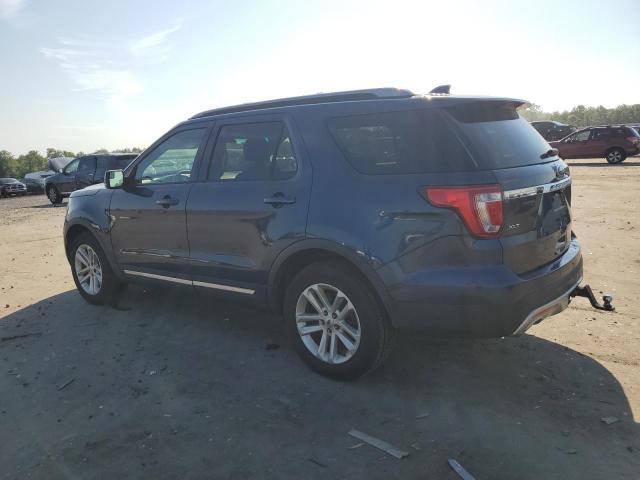 1FM5K7D84GGC11188 - 2016 FORD EXPLORER XLT 蓝色 照片 2