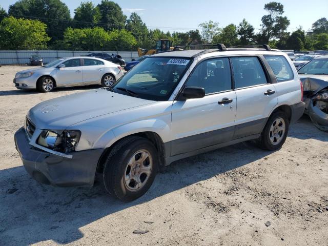 JF1SG63694H746435 - 2004 SUBARU FORESTER 2.5X SILVER photo 1