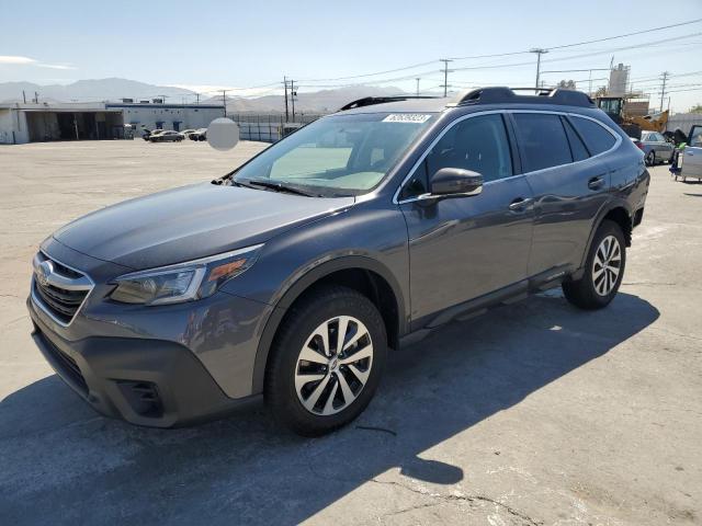 4S4BTACC4N3211764 - 2022 SUBARU OUTBACK PREMIUM GRAY photo 1