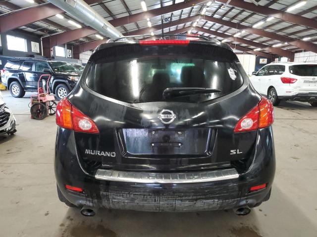 JN8AZ18U99W009804 - 2009 NISSAN MURANO S BLACK photo 6