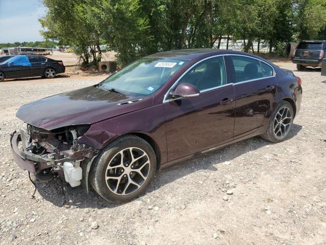 2G4GL5EX5H9113609 - 2017 BUICK REGAL SPORT TOURING PURPLE photo 1