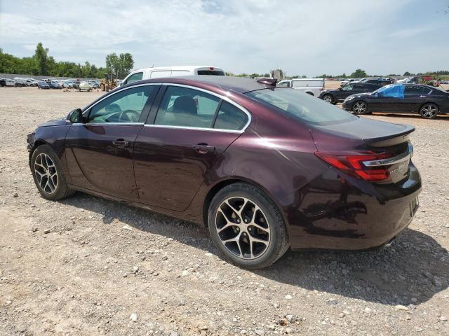 2G4GL5EX5H9113609 - 2017 BUICK REGAL SPORT TOURING PURPLE photo 2