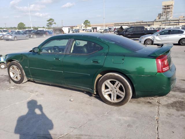 2B3KA53H58H237046 - 2008 DODGE CHARGER R/T GREEN photo 2