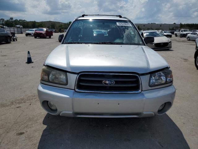 JF1SG65613H754878 - 2003 SUBARU FORESTER 2.5XS Gümüş foto 5
